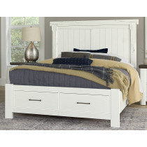 Queen American Dovetail Storage Bed