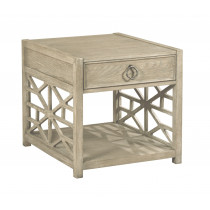 Biscane Drawer End Table