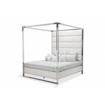 King Metal Canopy Bed