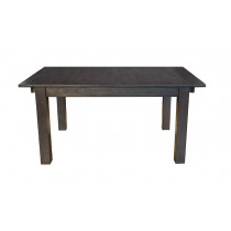 Leg Dining Table w/ 2 18 Inch Leaves