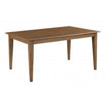 60 Inch Rectangular Leg Table Latte