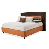 King Upholstered Tufted Bed