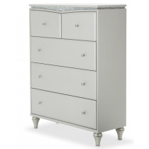 Upholstered 5 Drawer Chest