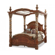 Cal-King Poster Canopy Bed