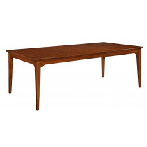 Rectangular Leg Table Includes Two 20" Leaves