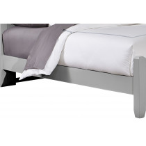  Vaughan- Bassett Grey Hook-On Bed Rails