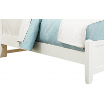  Vaughan- Bassett White Hook-On Bed Rails