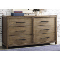 Calle Six Drawer Dresser