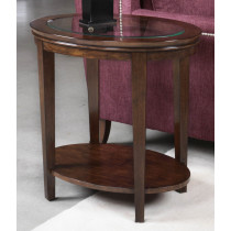 Oval End Table