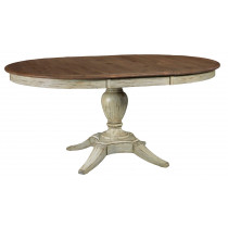 Milford Round Dining Table w/ One 18" Leaf