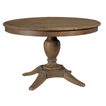 Milford Round Dining Table w/ One 18" Leaf