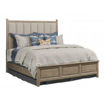 Oakmont King Upholstered Panel Bed