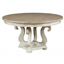 Sussex Round Dining Table w/ 1 20 Inch Leaf