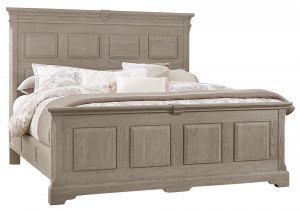 Cal-King Mansion Bed with Decorative Side Rails