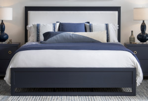 Cal King Upholstered Bed