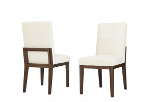 Upholstered Side Chair White