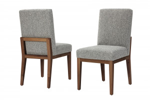 Upholstered Side Chair Charcoal