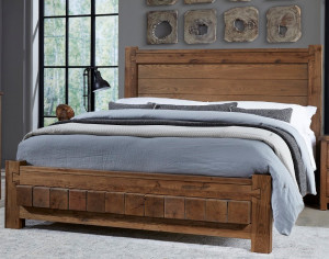 Cal King Poster Bed with 6x6 Footboard