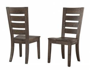 Horizontal Slat Side Chair