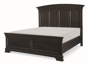 Arched Cal King Panel Bed