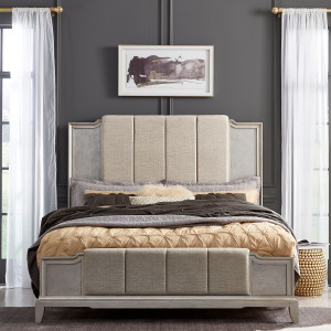 Cal King Upholstered Bed
