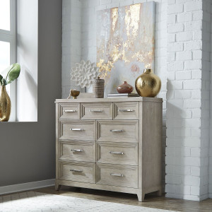 Nine Drawer Bureau Dresser