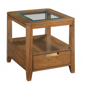 CLARITY Drawer End Table 