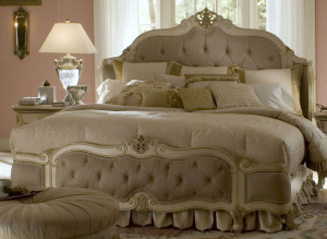 Queen Wing Mansion Bed
