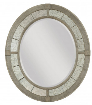 Rococo Oval Mirror