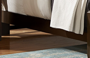  Vaughan- Bassett Merlot Hook-On Bed Rails