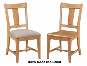 Splat Back Chair Cappuccino