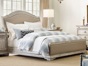 Kelly Upholstered Sleigh Cal King Bed