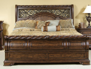 Queen Sleigh Bed