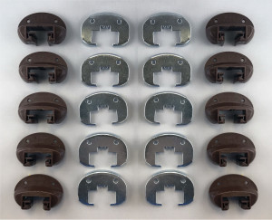 Lot of 10 Improved Commercial Style Kenlin Rite-Trak II