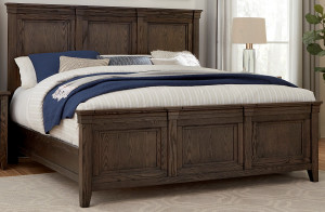 King Mansion Bed with Mansion Footboard