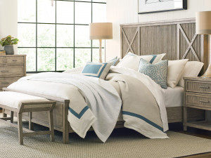 Canton Pane Cal King Bed