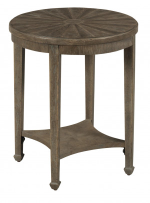 SUTTER ROUND END TABLE