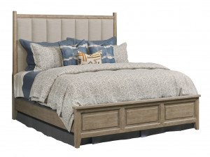 Oakmont Queen Upholstered Panel Bed