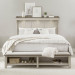 King Mantle Storage Bed