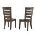 Horizontal Slat Side Chair