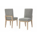 Upholstered Side Chair Charcoal