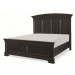 Arched King Panel Bed