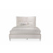 Queen Upholstered Quad Panel Bed