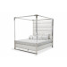 Cal King Metal Canopy Bed