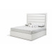 King Upholstered Panel Bed