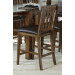 Slat Back Bar Stool