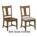 Splat Back Chair Latte