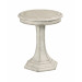 CIVETTE ROUND END TABLE - CREME