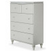 Upholstered 5 Drawer Chest