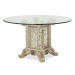 60" Round Glass Top Table